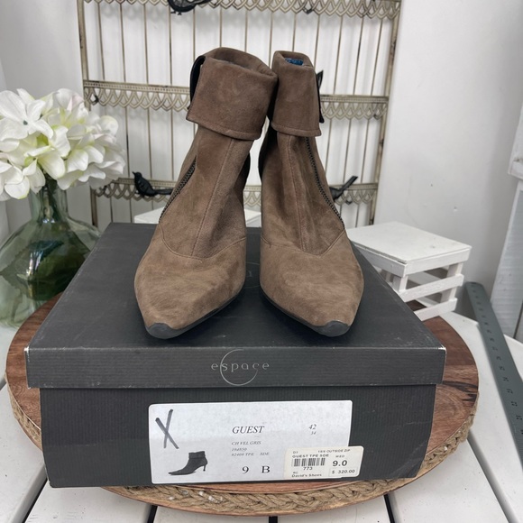 Espace Guest Womens Booties Toe Suede size 9B. - Picture 8 of 8
